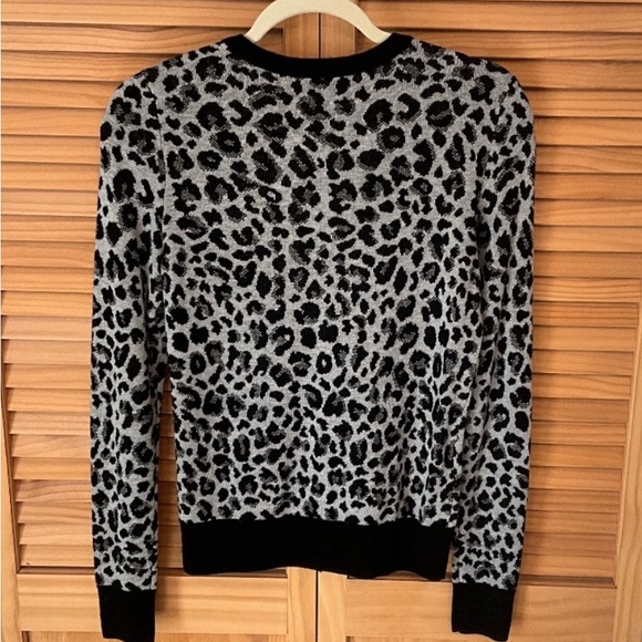 NWT Ann Taylor Leopard Print Cardigan - Picture 2 of 5